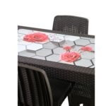 GALLERY RATTAN TABLE G-916 (4-SEATER 24''*38'') - Image 2
