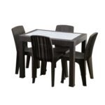 GALLERY RATTAN TABLE G-916 (4-SEATER 24''*38'') - Image 3
